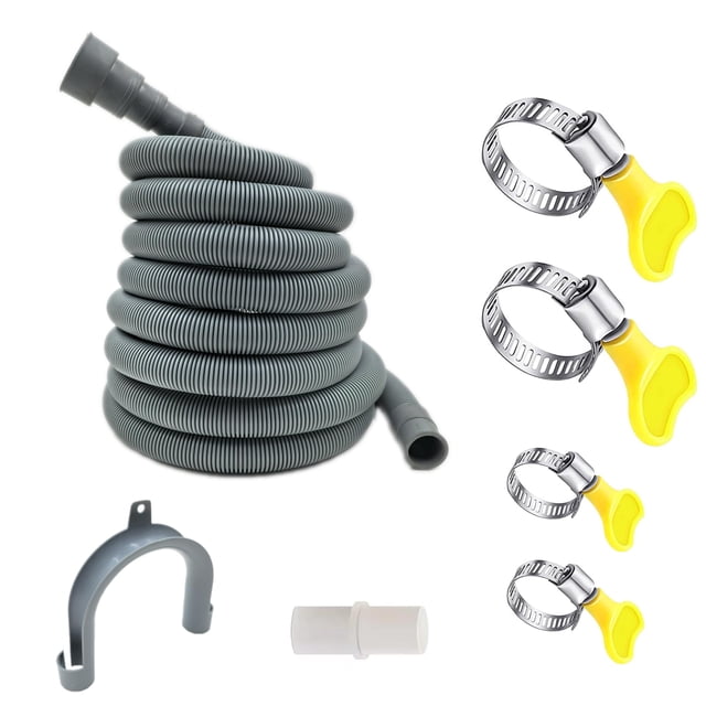 Manguera de desagüe para lavadora HLMOptimo Optimo 7m con adaptador