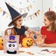 thumbnail image 5 of bolsas de lino para dulces, bolsas de truco o trato de Halloween, suministros de decoración de Halloween Zhivalor BST3133827-4, 5 of 5