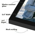 thumbnail image 6 of Americanflat 11x14 Picture Frame with Shatter-Resistant Glass Streamline Collection Thin Border Wall - Black, 6 of 7