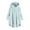 Blue womens jacket, variant on Womens Winter Plush Coat Usmixi Fluffy Plush Overcoat for Women Plus Size Casual Solid Hooded Outwear Long Sleeve Open Button Irregular Fleece Jacket with Pocket Trendy Coats