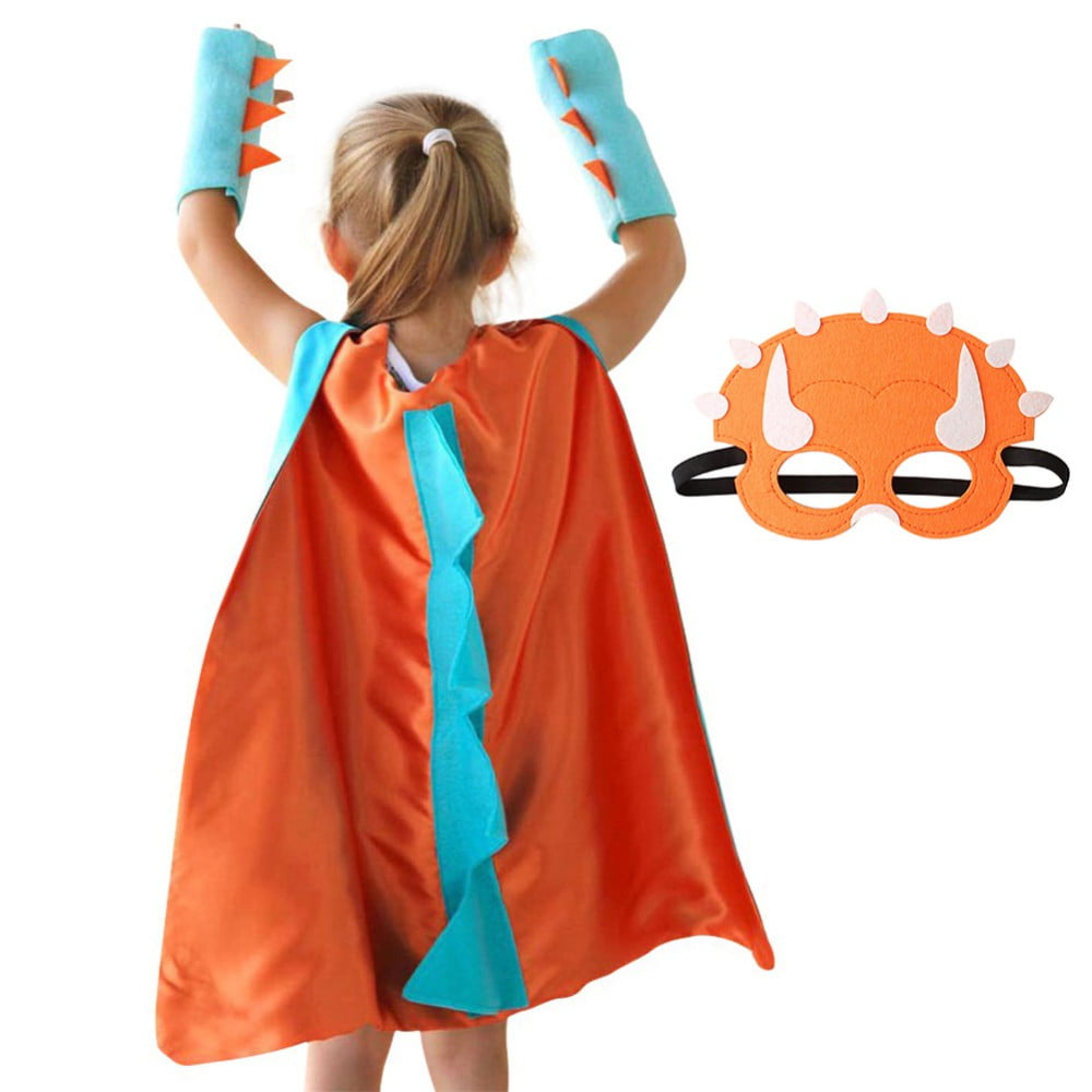 kids-halloween-costume-dinosaur-cape-with-eye-mask-cloak-witch-wizard