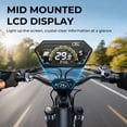 thumbnail image 6 of Skeri Electric Bike for Adults, 26"x4" Fat Tire Full Suspension Mountain Bicycle ,750W (Peak 1200) Motor 48V 20Ah 7-Speed Ebike UL2849, 6 of 12
