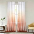 thumbnail image 4 of Cortinas Semitransparentes Degradadas para Sala de Estar y Balcón: Cortinas Que Filtran La Luz y Bloquean El Sol, con Iluminación Suave y Difusa y Tejido de Poliéster Ligero., 4 of 6