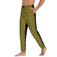 thumbnail image 3 of Kdxio Sunflowers 2 Pattern Joggers,Sweatpants for Men with Pockets-Medium, 3 of 5