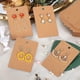 thumbnail image 4 of 100 piezas Pendientes Tarjetas de presentación Collar Titular de la tarjeta Pendientes de oreja Joyería de bricolaje, 4 of 9