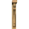 thumbnail image 2 of Ekena Millwork 4"W x 22"D x 26"H Olympic Block Rough Sawn Bracket w/ Offset Brace, Western Red Cedar, 2 of 25