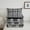 Black Grey, variant on Manfei Plaid Buffalo 3-Piece Full Size Comforter Sets,Geometric Theme Bedding Comforter Set,Abstract Gird Lightweight Bedding Sets,Ultra Soft Checkerd Home Decor,Reversible