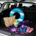 thumbnail image 2 of Yuyamidu Purple Butterfly Trunk Cargo Mat 29" x 39" for Women Non-Slip Rear Trunk Mat, Scratch Resistant Universal Fit for SUVs Sedans, Easy Clean Auto Interior Accessory, 2 of 7