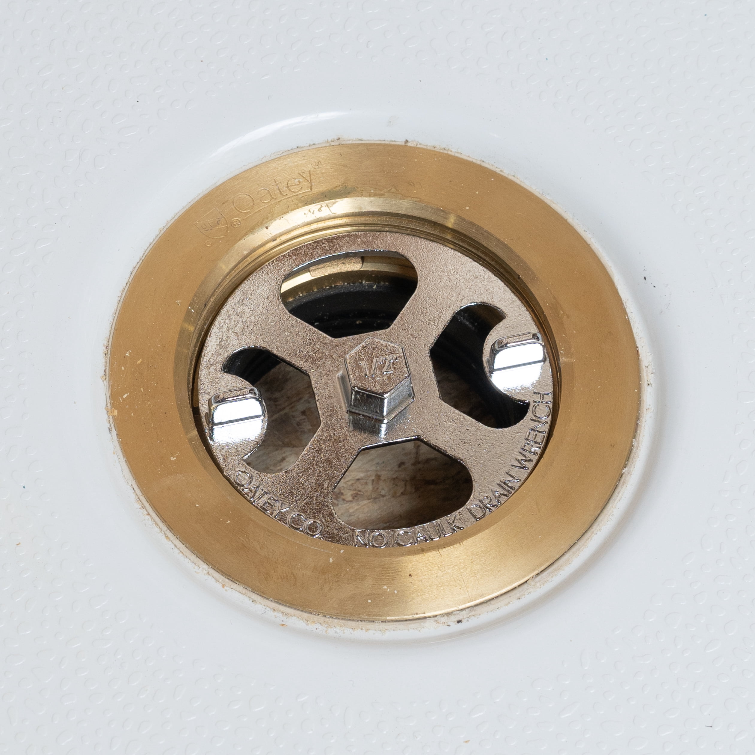 Oatey 42239 2 in. 140 NC No-Caulk Shower Drain Wrench