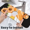 thumbnail image 6 of Kdxio Sunflower Gnomes 2 Pattern Non-Slip Diatom Mud Faucet Drain Pad,Self Absorbent Mat for Kitchen Sink for Variety Kitchen & Bathroom Countertops, 6 of 7