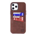 thumbnail image 6 of Dockem iPhone 12 Pro Max Exec M2 Wallet Case; Built-in Metal Plate, 2 Card Slots, Brown, 6 of 9
