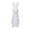 White#TXD23, variant on Easter Decorations Flocked Bunnies Figurine with Bow tie Flocking Rabbit Tabletop Ornament for Easter Centerpieces for Spring Home Office Table Decor,Party Supplies
