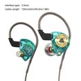 thumbnail image 4 of Tholdsy AK3 FiLe Auriculares con cable In-ear 3.5mm Jack Sport Auriculares con micrófono Auriculares portátiles de cable largo con tapones para los Electrónica cian, 4 of 6