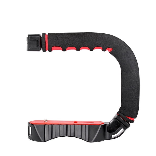 Ulanzi U-Grip PRO U Forma Soporte Soporte de video Estabilizador de mano Agarre Soporte con tornillo de 1/4 pulgadas Montaje en zapata fría para cámara réflex digital réflex digital Videocámara DV Ulanzi Empuñadura