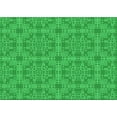 thumbnail image 1 of Ahgly Company Machine Washable Indoor Rectangle Transitional Neon Green Area Rugs, 2' x 4', 1 of 7