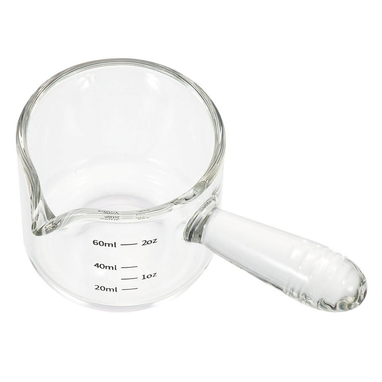 Glass Espresso Measuring Cup  Measuring Cup Glass Scale