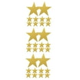 thumbnail image 4 of FRCOLOR 72 pcs Double Sided Gold Star Cutouts Glitter Paper Stars Bulletin Board Decorations for Celebrations Events and Classroom Decor, 4 of 8
