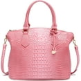 thumbnail image 1 of LHSHID Women Purse Satchel Bag Long Crossbody Classy Tote Bag Top Handle Vegan Leather Ladies Handbags Embossed Pattern, 1 of 6