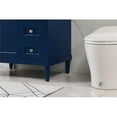 thumbnail image 4 of Elegant Lighting VF31832BL Bennett 32" Free Standing Single Basin Vanity Set - Blue, 4 of 8