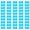 Pearlescent cyan, variant on Youthyao 50 Pieces Colorful Envelopes V Flap Mailing Envelopes for Wedding Invitations, Checks, Invoices, Business Announcements