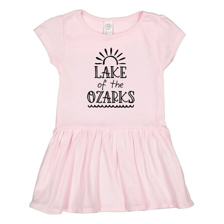 

Inktastic Lake of the Ozarks Sun and Lake Gift Toddler Girl Dress