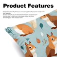 thumbnail image 2 of Squirrel Pillow Covers Set with Unique Patterns - 16x16, 18x18, 20x20 Inches - Set of 2 Elegant Pillow Inserts, Throw Pillows Covers for Home for Any Occasion, 2 of 6