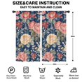 thumbnail image 2 of Blackout Kids Curtains,Pioneer Flower Childrens Insulated Curtains Set Of 2,Bedroom Essentials,Toddler Room Decor 42x84in(106x213cm), 2 of 4