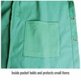 thumbnail image 3 of Black Stallion F9-30C TruGuard 200 FR Cotton Welding Jacket, Green, Large, 3 of 4