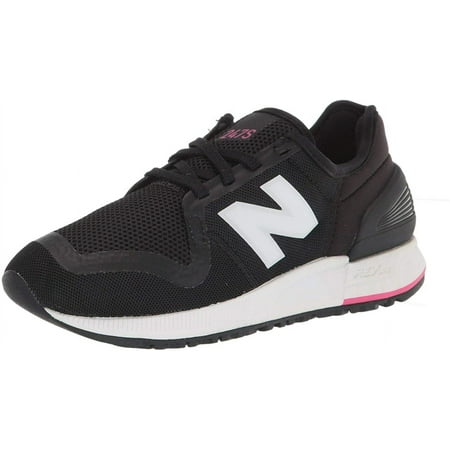 NEW BALANCE 247S LOW TRAINERS SPORTS SNEAKERS WOMEN SHOES BALCK/PINK SIZE 10 NEW