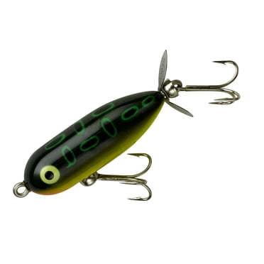 Heddon Tiny Torpedo, Topwater Bullfrog, 1-7/8" 1/4 oz.