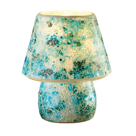 Blue Glass Mosaic Table Lamp Com Blue Glass Mosaic Table Lamp