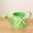 Green, variant on 1L Metal Watering Can with Decorative Bow, Galvanized Steel Indoor Outdoor Watering Sprinkler, Decorative Garden Watering Pot for Flowers