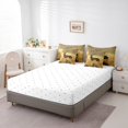 thumbnail image 4 of YST Deer 7 Piece Bed in a Bag Full Size,Deer Antler Comforter Set,Rural Hunting Theme Down Comforter,Rustic Countryside Style Fitted Sheet,Wild Animals Bedding Sets for Bedroom Decor, 4 of 5