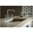 thumbnail image 2 of Kohler K-7548-4 Purist 1.5 GPM Widespread Bridge Kitchen Faucet - Vibrant Stainless, 2 of 7