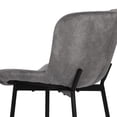 thumbnail image 3 of Banco 2026 Domino Gris MUNDO IN MUEBLES con asiento Tapizado en Tela Gris, 3 of 6