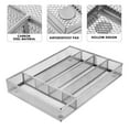 thumbnail image 2 of NICEXMAS Nicexmas Kitchen Drawer Organizer Carbon Steel Hollow Design for Home, 2 of 5