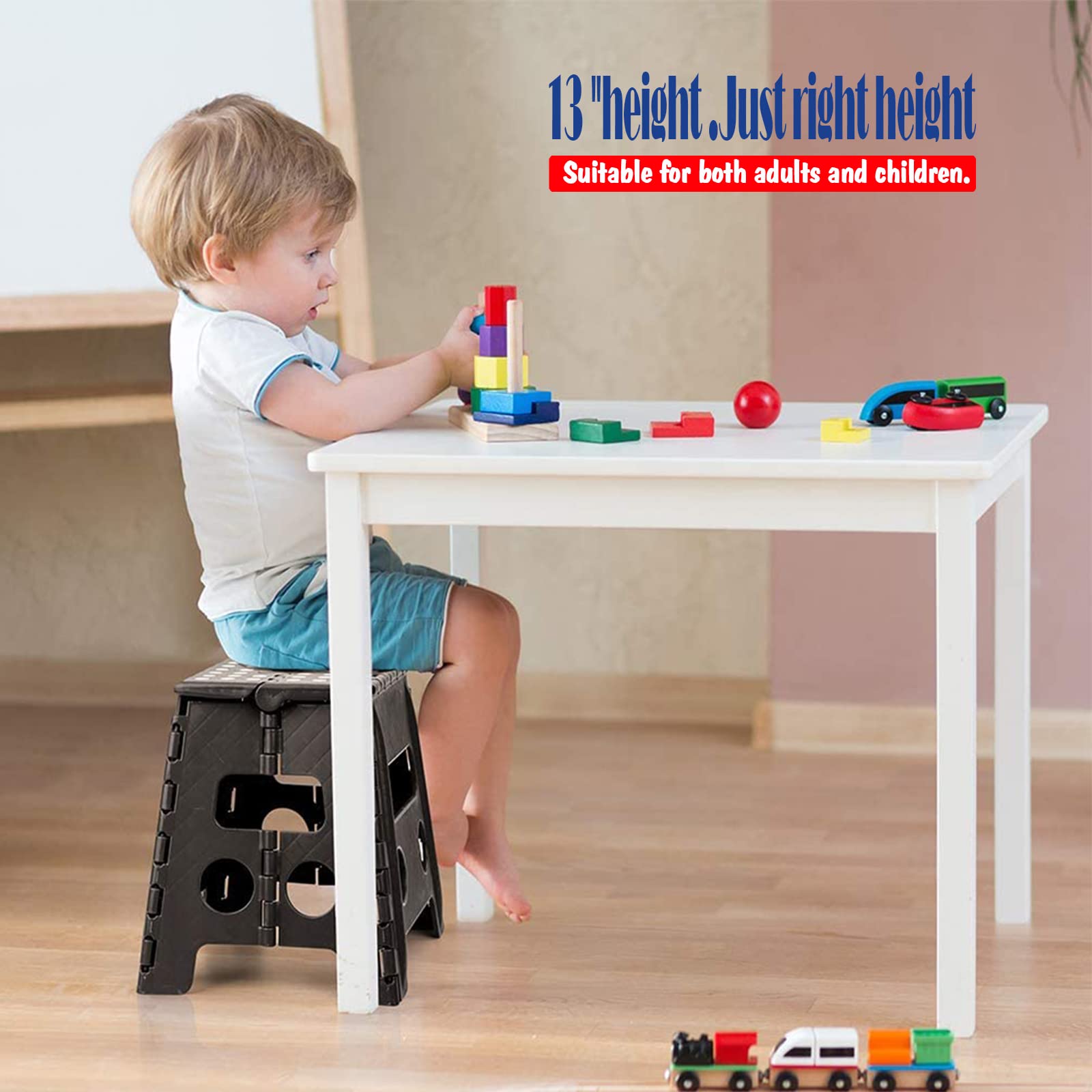 ACSTEP 13-Inch Folding Step Stool with Non-Slip Surface photo 4