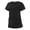 Black, variant on Scrub Tops V-Neck Tops with Pockets Cozyfit Scrubs for Women Black Scrubs Quick Drying Uniforms for Women