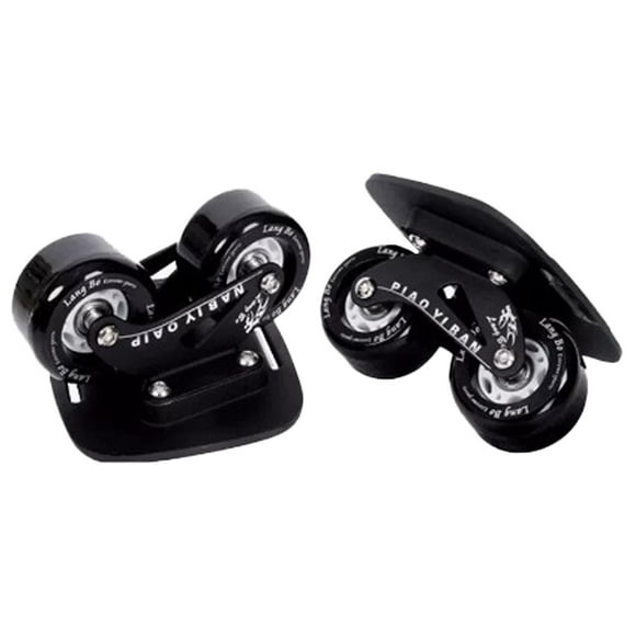 Patines portátiles con ruedas, profesionales, para exteriores, deslizantes, para carretera Placa de aleación de aluminio