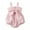 Red, variant on TAIAOJING Toddler Girls Sleeveless Bowknot Romper Embroider Bodysuits Breathable 0-3M