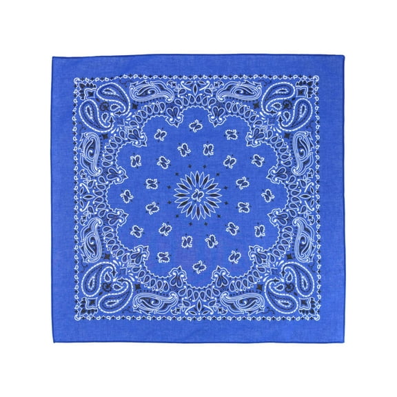 CTM Modern Paisley 20x20 Cotton Bandana 6 Pack