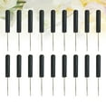 thumbnail image 3 of IDEANATEGRATE Bulletin Board Thumbtacks Positioning Pin Black Plastic 50Pcs, 3 of 10