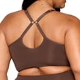 thumbnail image 6 of YITTY Nearly Naked Shaping Plunge Bra, Brown, 5X, 6 of 7