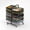 Black-40 Shelf Drying Rack, variant on Ztysn 20 Unit Picture Drying Rack with Lockable Wheels,Easy to Move and Space Saving,Perfect for Classrooms & Studios,Metal/Black