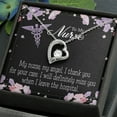 thumbnail image 2 of My Angel Forever Healthcare Medical Worker Nurse Appreciation Necklace w Message Card, 2 of 20
