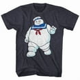 thumbnail image 2 of Real Ghostbusters Mr Stay Puft Navy T-Shirt, 2 of 2