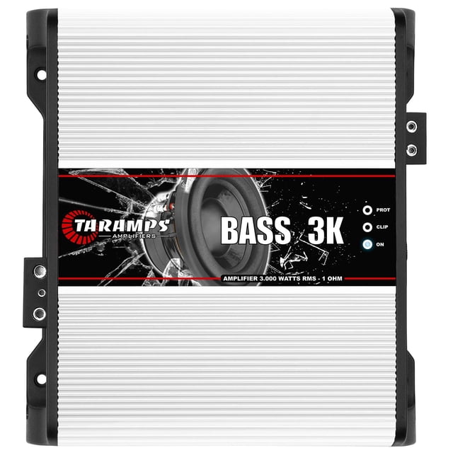 Amplificador Taramps BASS 3k 1 ohmio 1 canal 3000W RMS Clase D