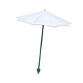 thumbnail image 2 of davian Parasol pour Plantes d'Extérieur, Pare-Soleil pour Fleurs, Portable, Résistant aux Intempéries, Polyvalent, Parasol d'Ombre pour Plates-Bandes, Blanc, 2 of 8