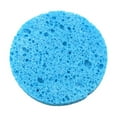 thumbnail image 2 of 30Pcs Natural Cleaning Wood Pulp Cotton For Facial Cleansing Sponge For Exfoliating Wood Pulp Cotton,Blue Makeup Puff, 2 of 9