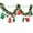 A, variant on Christmas Tinsel Garland With Led Light for Christmas Tree Decorations 6.56ft Metallic Tinsel Glitter Twist Garland Glowing Ribbon Decorations for Carnival Holiday Wedding Party Indoor Outdoor